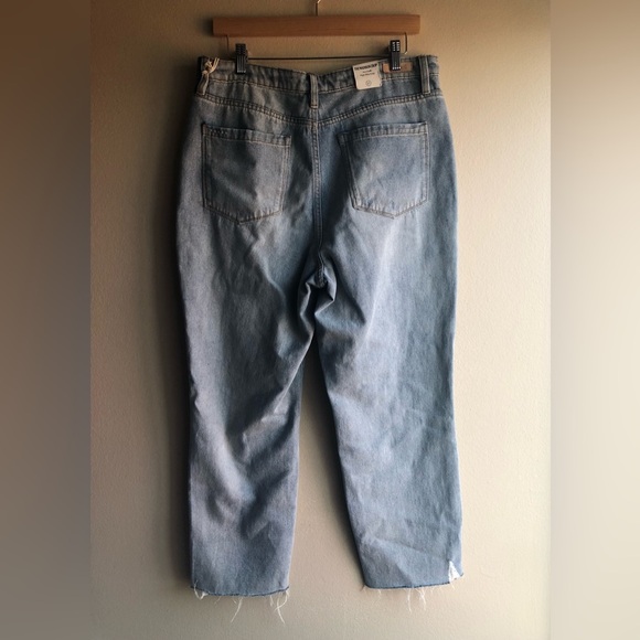 NEW Blanknyc Women’s The Madison Crop High Rise Crop Blue Denim Jeans Size 31 - Picture 4 of 11